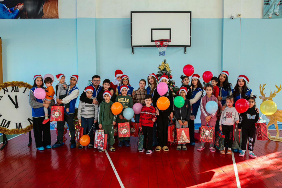 Initiated by Leyla Aliyeva, New Year celebrations organized at children