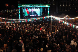 Azerbaijan’s Khankendi hosts festive fireworks