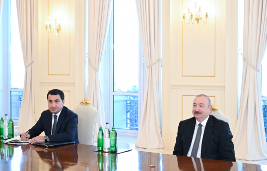 Azerbaijani President: Unjust Section 907 does not correspond to the essence of the current development of relations between two countries