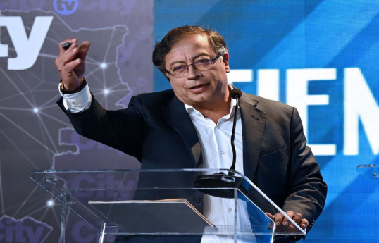 Colombian President Gustavo Petro