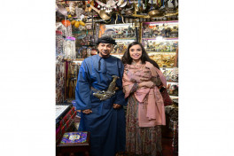 Vice-President of Heydar Aliyev Foundation Leyla Aliyeva tours Oman National Museum and Mutrah Souq in Muscat