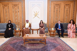 Vice-President of Heydar Aliyev Foundation Leyla Aliyeva visits Oman