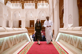 Vice-President of Heydar Aliyev Foundation Leyla Aliyeva visits Royal Opera House in Muscat