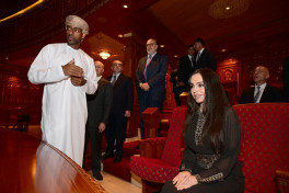 Vice-President of Heydar Aliyev Foundation Leyla Aliyeva visits Royal Opera House in Muscat