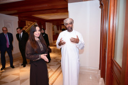 Vice-President of Heydar Aliyev Foundation Leyla Aliyeva visits Royal Opera House in Muscat