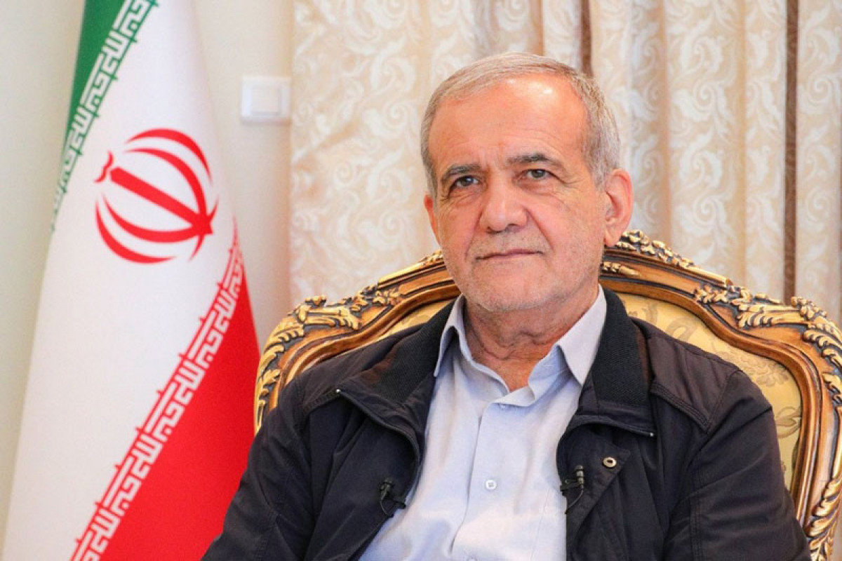 Iranian President Masoud Pezeshkian