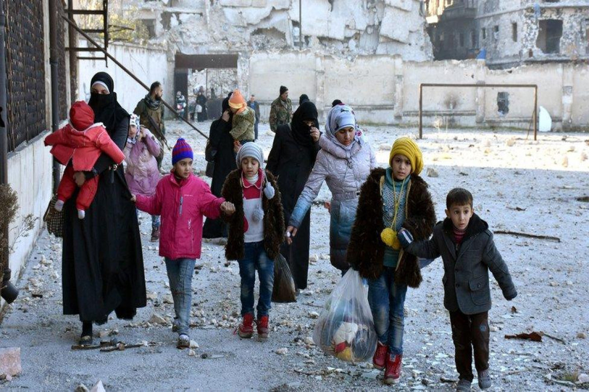 Civilians are leaving areas where clashes have occurred in Syria