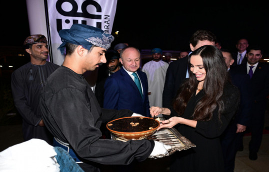 Leyla Aliyeva familiarizes with projects implemented by Oman Tourism Development Company in Muscat