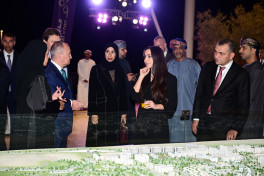 Leyla Aliyeva familiarizes with projects implemented by Oman Tourism Development Company in Muscat