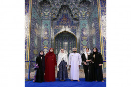 Leyla Aliyeva also visits Sultan Qaboos Grand Mosque in Muscat