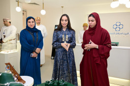 Leyla Aliyeva meets with Chairperson of Small and Medium Enterprises Development Authority of Oman in Muscat