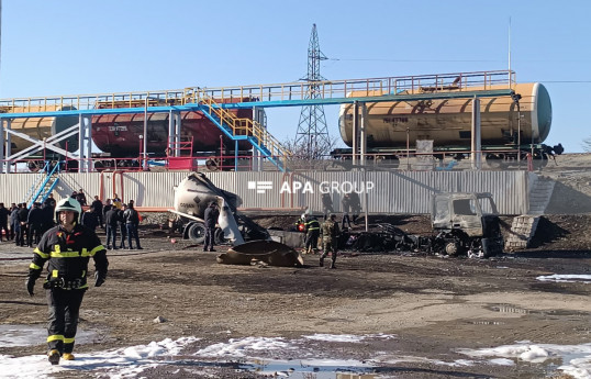 One killed, one injured in fuel truck fire in Azerbaijan’s Gazakh district -VIDEO  -PHOTO 