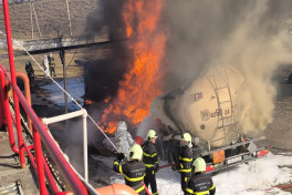 One killed, one injured in fuel truck fire in Azerbaijan’s Gazakh district -VIDEO  -PHOTO 