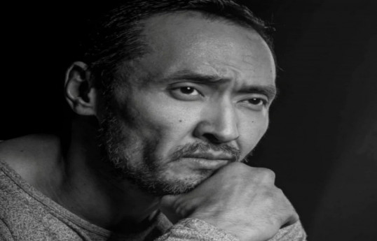 Kazakh actor Murat Bisembin