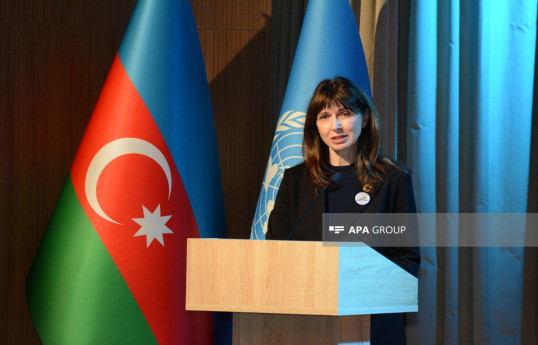Vladanka Andreeva, the UN Resident Coordinator in Azerbaijan