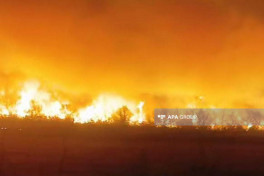 Strong fire breaks out in Azerbaijan's Fuzuli and Jabrayil districts -VIDEO 