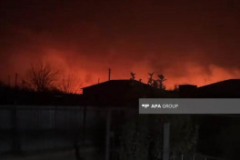 Strong fire breaks out in Azerbaijan's Fuzuli and Jabrayil districts -VIDEO 