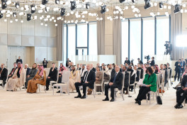 President Ilham Aliyev delivered speech at official opening of 240 MW Khizi-Absheron Wind Power Plant in Baku-UPDATED-1  -PHOTO 