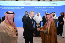 President Ilham Aliyev delivered speech at official opening of 240 MW Khizi-Absheron Wind Power Plant in Baku-UPDATED-1  -PHOTO 