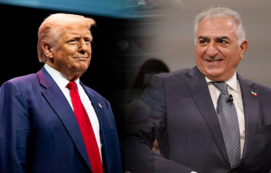 US leader says has watched Iran Prince but not prepared to meet him