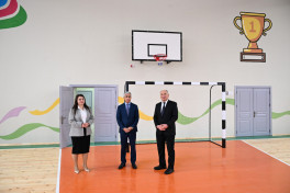 School renovated by Heydar Aliyev Foundation in Ujar commissioned