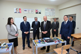 School renovated by Heydar Aliyev Foundation in Ujar commissioned