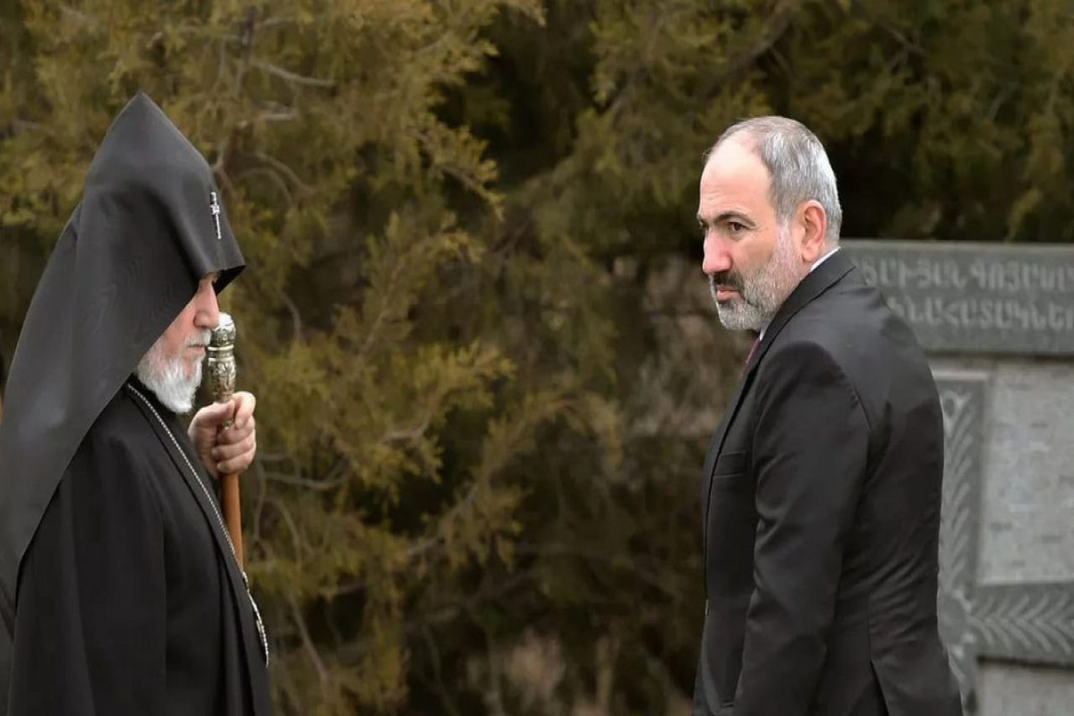 Ktrich Nersisyan (Karekin II), Armenian Prime Minister Nikol Pashinyan