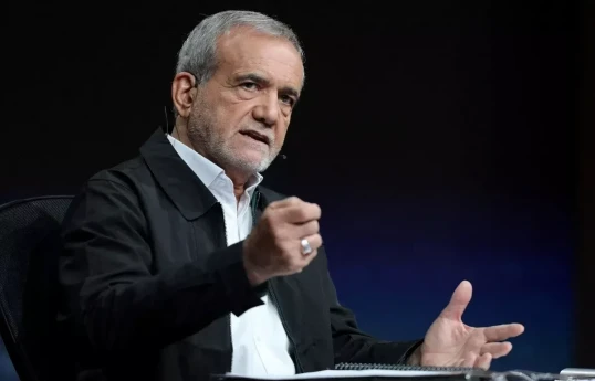 Iranian President Masoud Pezeshkian