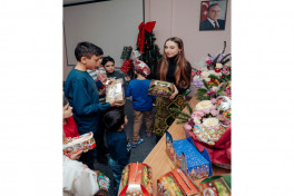 Arzu Aliyeva and Alena Aliyeva visit Shelter and Social Rehabilitation Institution for Vulnerable Groups-PHOTO 