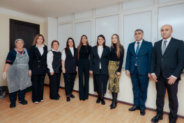 Arzu Aliyeva and Alena Aliyeva visit Shelter and Social Rehabilitation Institution for Vulnerable Groups-PHOTO 
