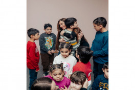 Arzu Aliyeva and Alena Aliyeva visit Shelter and Social Rehabilitation Institution for Vulnerable Groups-PHOTO 