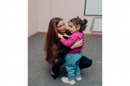 Arzu Aliyeva and Alena Aliyeva visit Shelter and Social Rehabilitation Institution for Vulnerable Groups-PHOTO 