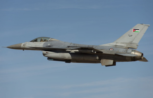 Jordanian Air Force participated in attacks on ISIS positions in Syria