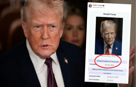 Trump posts himself as ‘Acting President of Venezuela’