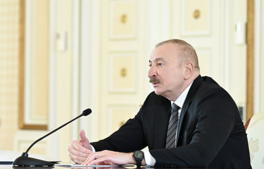Ilham Aliyev, President of the Republic of Azerbaijan