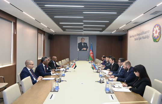 Azerbaijani FM received Deputy Foreign Minister of Sudan