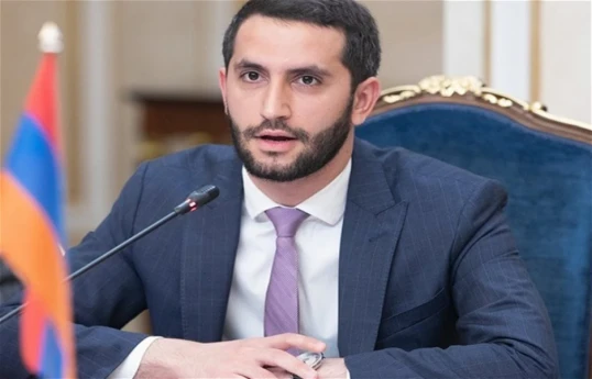 Armenian Parliament Vice Speaker Ruben Rubinyan