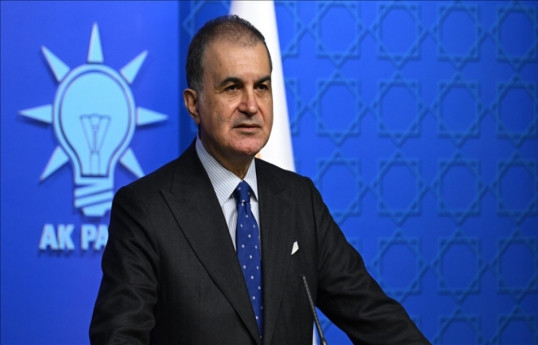 Turkish Justice and Development Party (AKP) spokesperson Ömer Çelik