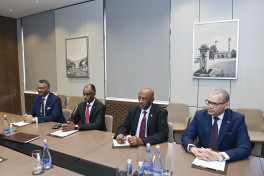 Azerbaijani FM received Deputy Foreign Minister of Sudan