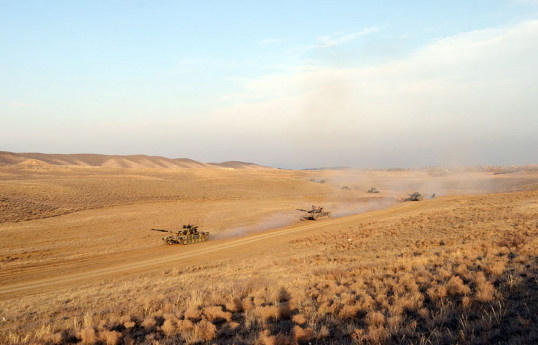 Azerbaijani Army conducts tactical exercise
