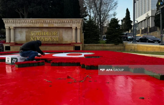 Azerbaijan begins preparations for anniversary of January 20 tragedy in Alley of Martyrs -PHOTO -VIDEO 