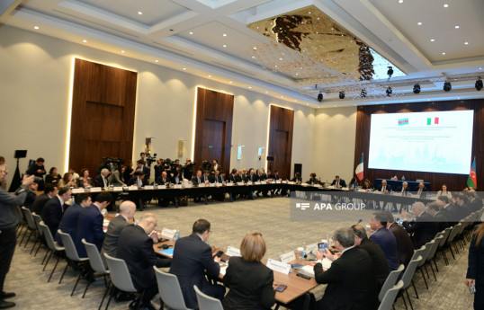 Baku meeting of Azerbaijan–Italy economic commission concludes with protocol signing -PHOTO  -UPDATED 