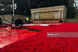 Azerbaijan begins preparations for anniversary of January 20 tragedy in Alley of Martyrs -PHOTO -VIDEO 