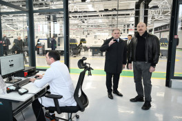 President Ilham Aliyev attended opening of Tartar Electromechanical Plant after reconstruction -UPDATED 