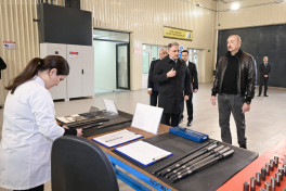 President Ilham Aliyev attended opening of Tartar Electromechanical Plant after reconstruction -UPDATED 