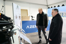 President Ilham Aliyev attended opening of Tartar Electromechanical Plant after reconstruction -UPDATED 