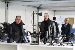 President Ilham Aliyev attended opening of Tartar Electromechanical Plant after reconstruction -UPDATED 