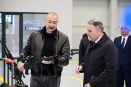 President Ilham Aliyev attended opening of Tartar Electromechanical Plant after reconstruction -UPDATED 