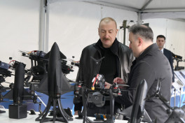 President Ilham Aliyev attended opening of Tartar Electromechanical Plant after reconstruction -UPDATED 