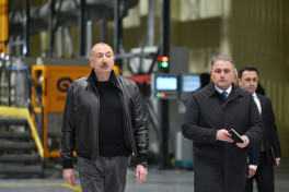 President Ilham Aliyev attended opening of Tartar Electromechanical Plant after reconstruction -UPDATED 